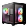 CASE GAMING RGB AEROCOOL DRYFT-G-BK-V1 MID TOWER VENTILADORE