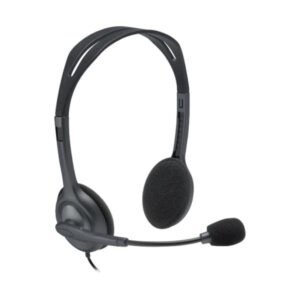 HEADSET LOGITECH H111 STEREO ALÁMBRICO 3.5 MM 981-000612 NEG