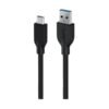 CABLE GENIUS USB-C A USB-A ACC-A2CC-3A DE 1.5 METROS 3259000
