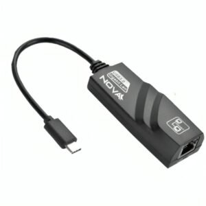 ADAPTADOR NOVA FAA302UR001C USB-C A RJ45 GIGABIT 0.15M NEGRO