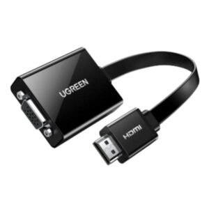 ADAPTADOR HDMI A VGA UGREEN MM103 1 PUERTO MICRO USB Y 1 PUE