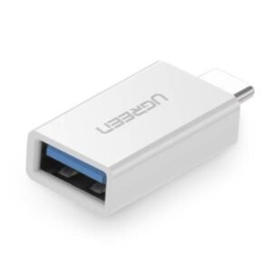 ADAPTADOR UGREEN US173 USB-C A USB-A 5V 30155 BLANCO
