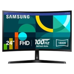 MONITOR SAMSUNG ESSENTIAL S3 24" CURVO 1920 X 1080 100HZ FHD