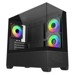 CASE RGB COOLER MASTER ELITE 490 MINI TOWER VENTILADORES 3 D
