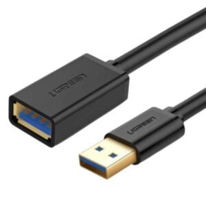 CABLE UGREEN US129 DE EXTENSIÓN USB 3.0 3M 30127 NEGRO