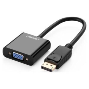 ADAPTADOR UGREEN DP109 DP MACHO A VGA HEMBRA 20415 NEGRO