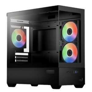 CASE GAMING RGB AEROCOOL P300D DIGI-G-BK-V1 DIGI MINI TOWER