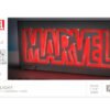 REF 3273 LOGO LED MARVEL LAMPARA PALADONE