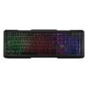 TECLADO GAMING RGB ARGOM COMBAT KB-2055BK MECANICO ALAMBRICO