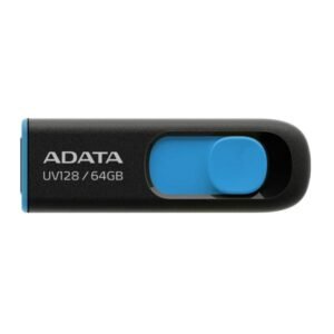 MEMORIA USB 64GB ADATA AUV128 USB-A 3 AUV128-64G-RBE NEGRO /
