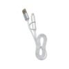 CABLE ARGOM 2 IN 1 IPHONE LIGHTNING MICRO USB ARG-CB-0058