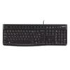 TECLADO LOGITECH K120 CORDED ALÁMBRICO USB INGLÉS 920-002478
