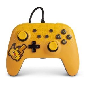 Switch Control Alambrico Pikachu (Incluye entrada de Audio)