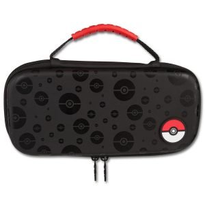 Switch Estuche Negro Pokeball Edition