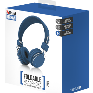 Headphones ZIVA Foldable Blue