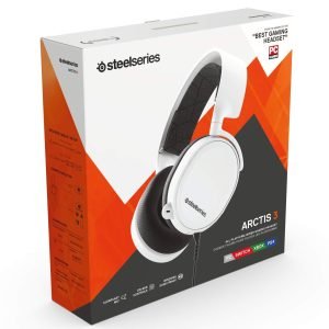 SteelSeries Headset Gaming Arctis 3 Blanco PC/PS4/Xbox One/Switch