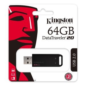 Kingston Memoria USB 64GB USB 2.0 DataTraveler 20