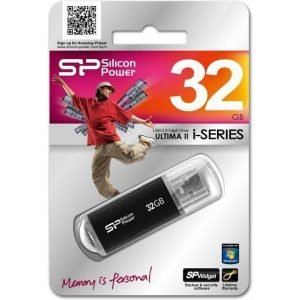 SP Memoria USB Ultima II I Series 32Gb Negra