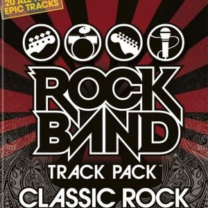 WII Juego Rock Band Track Pack Classic Rock
