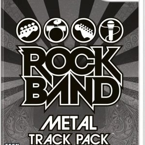 WII Juego Rock Band Metal Track Pack