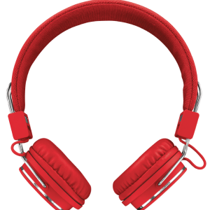 ZIVA Headphones Foldable Red