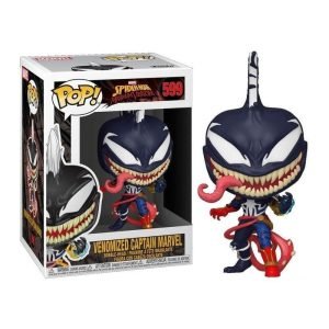 Funko Pop Venomized Captain Marvel Spider-man Maximum Venom 599